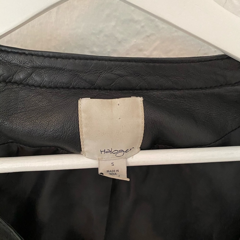 Halogen Suede And Leather Jacket - image 5